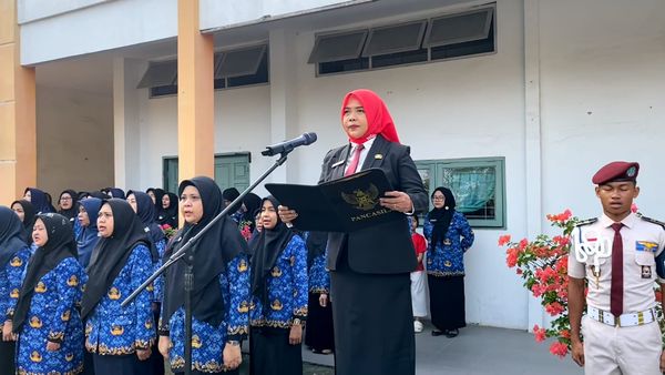 SMKN Pertanian Terpadu Pekanbaru Gelar Upacara HUT ke-81 Kemerdekaan RI